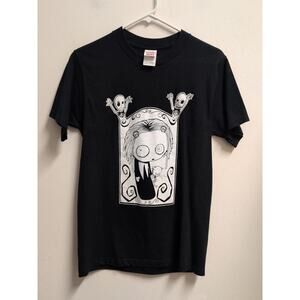 Vtg Lenore Black T-shirt Cute Little Dead Girl Adult Sz Small Fruit Of The Loom